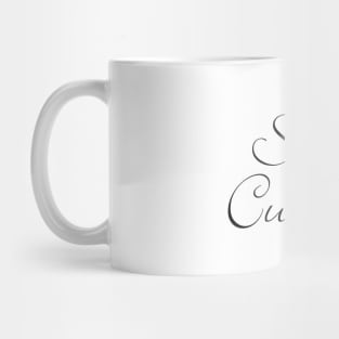 Save Cursive Writing Mug